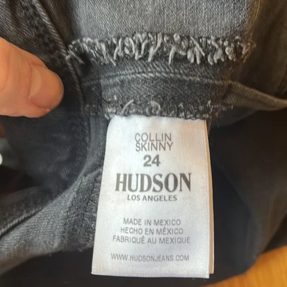 Hudson Collin Skinny gray jeans - Picture 6 of 6